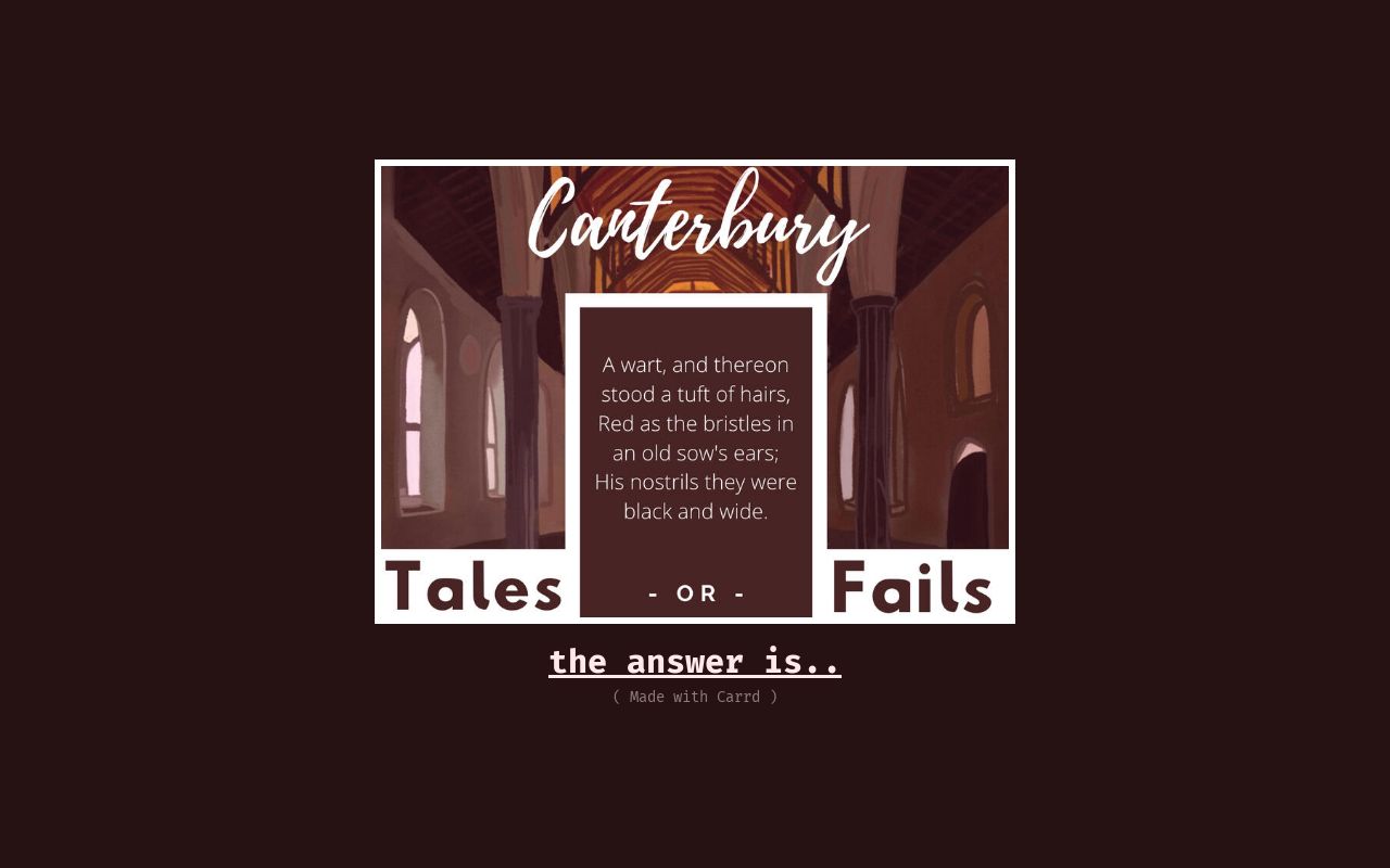 Carrd profile picture for @canterbury